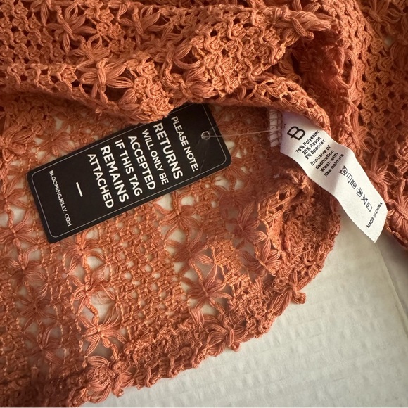 Y2K knitted crop top size medium - Picture 4 of 4